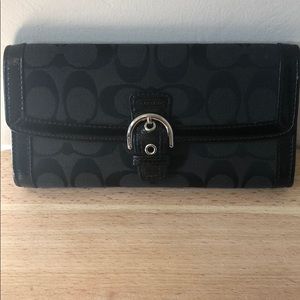 Black Coach Wallet